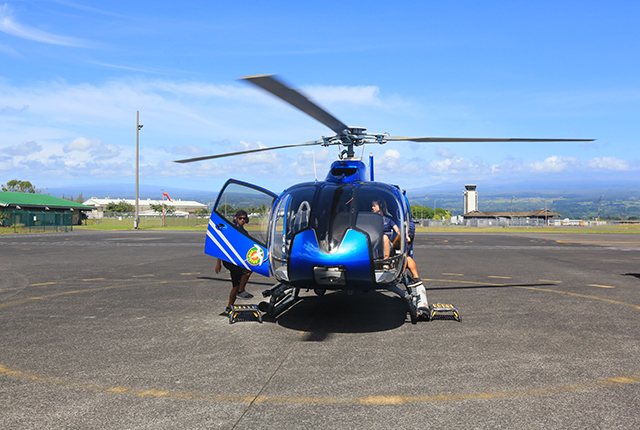 大岛蓝色夏威夷直升机Ecostar之柯哈拉海岸探险