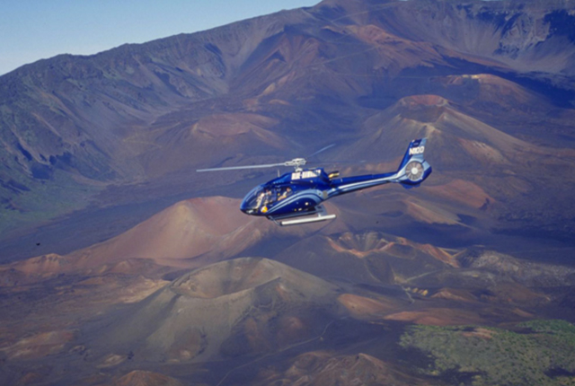 茂宜岛蓝色夏威夷直升机Ecostar之哈雷阿卡拉山