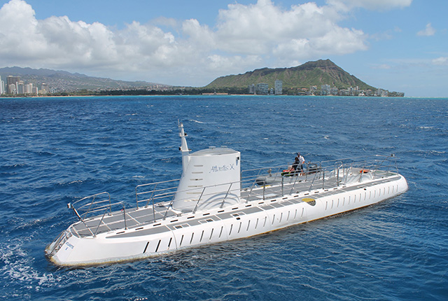 夏威夷欧胡岛亚特兰蒂斯豪华潜水艇